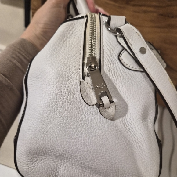 Ralph Lauren Leather White Shoulder Bag - Picture 7 of 10